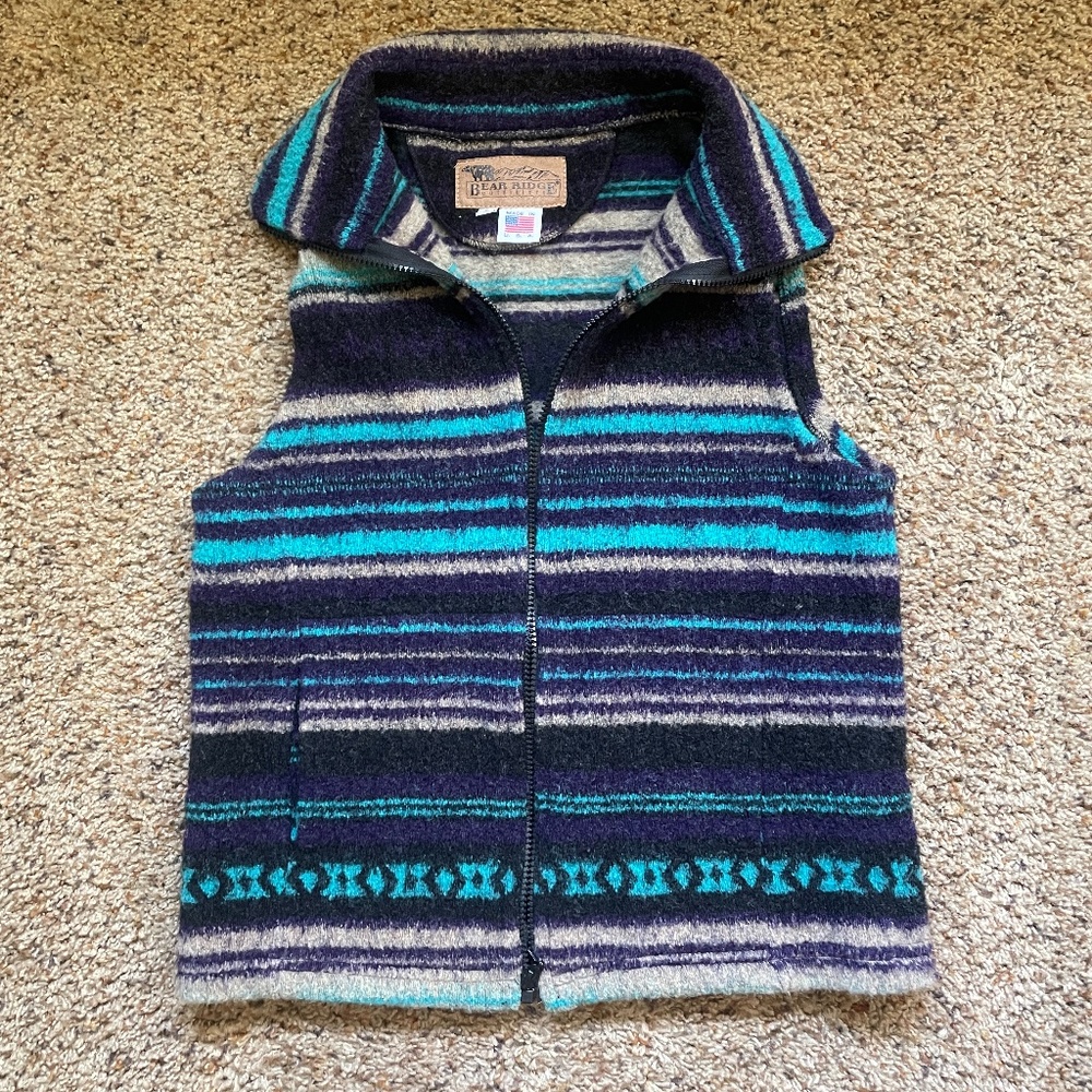 Cotton Vest Teal, Purple, Black, Grey Size Small New Condition